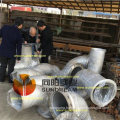Stainless Steel Discharge Elbow with Welding Stub End Flange SS304/SS304L/SS316/SS316L